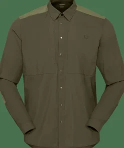 Norrøna Men's Femund Light Shirt Olive Night