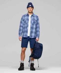 Norrøna Men's Femund Mid Cotton Shorts Indigo Night