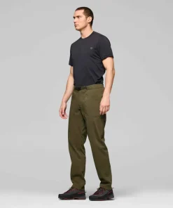 Norrøna Men's Femund Mid Cotton Pants Olive Night