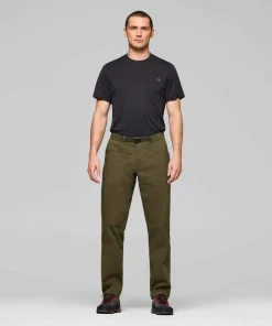 Norrøna Men's Femund Mid Cotton Pants Olive Night