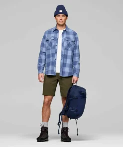 Norrøna Men's Femund Mid Cotton Shorts Olive Night