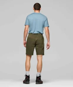 Norrøna Men's Femund Mid Cotton Shorts Olive Night