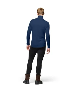 Norrøna Men's Femund PureUll Zip Neck Indigo Night