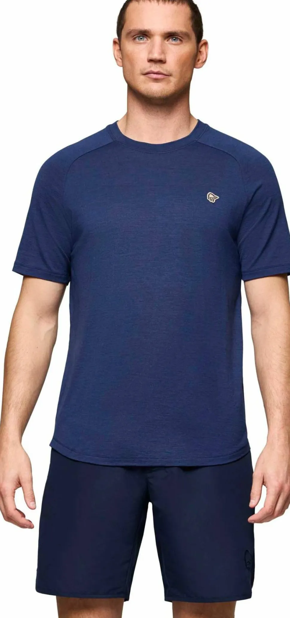 Norrøna Men's Femund PureUll T-Shirt Indigo Night