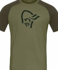 Norrøna Men's Femund PureUll T-Shirt Loden Green