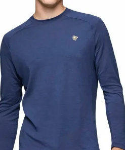 Norrøna Men's Femund PureUll Long Sleeve Indigo Night