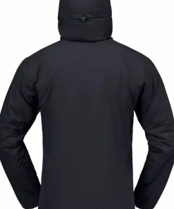 Norrøna Men's Femund Thermo60 Zip Hood Caviar Black