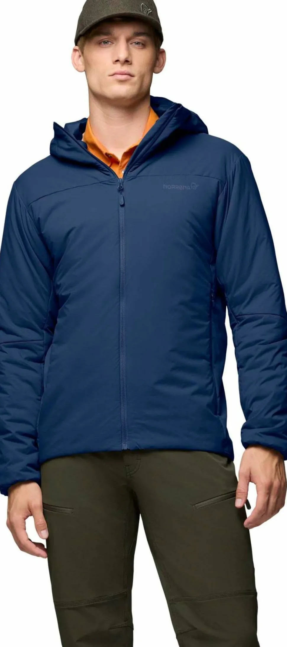 Norrøna Men's Femund Thermo60 Zip Hood Indigo Night