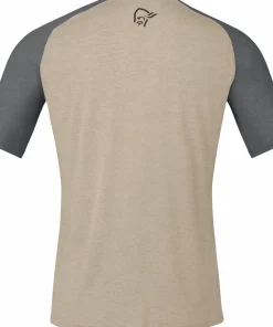 Norrøna Men's Fjørå Equaliser Lightweight T-Shirt Winter Twig/Beluga