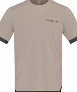 Norrøna Men's Fjørå Equaliser T-Shirt Winter Twig/Beluga