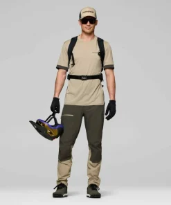 Norrøna Men's Fjørå Equaliser T-Shirt Winter Twig/Beluga