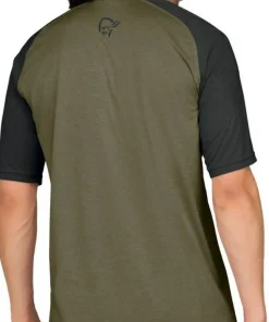 Norrøna Men's Fjørå Equaliser Lightweight T-Shirt Olive Night