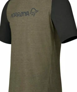 Norrøna Men's Fjørå Equaliser Lightweight T-Shirt Olive Night