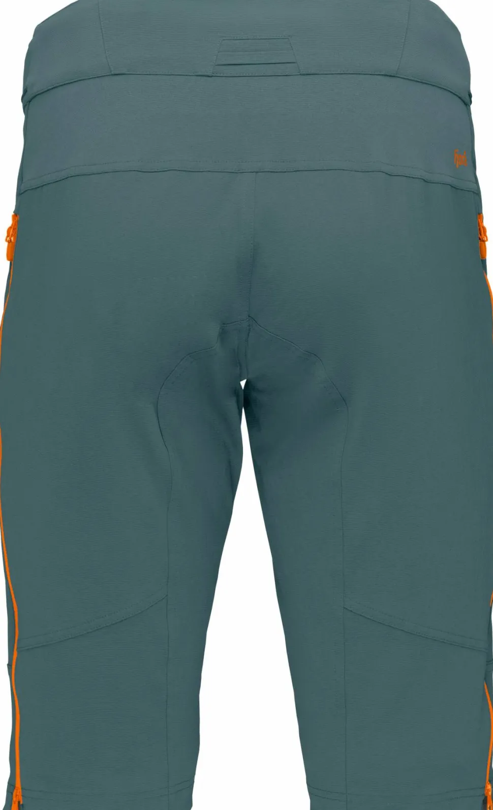 Norrøna Men's Fjørå Flex1 Heavy Duty Shorts North Atlantic/Orange Popsicle