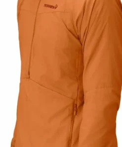 Norrøna Men's Møre Octa Zip Hood Gold Flame