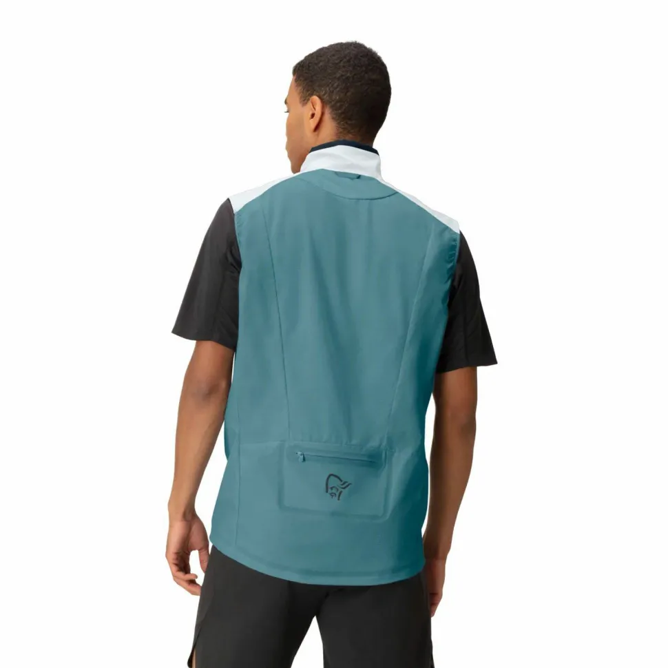 Norrøna Men's Senja Aero90 Vest Snow White