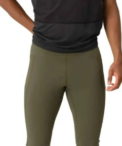 Norrøna Men's Senja Equaliser Stretch Tights Olive Night/Caviar
