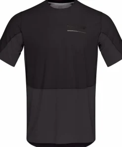 Norrøna Men's Senja Equaliser Lightweight T-Shirt Caviar