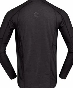 Norrøna Men's Senja Equaliser Lightweight Long Sleeve Caviar
