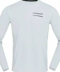 Norrøna Men's Senja Equaliser Lightweight Long Sleeve Snow White