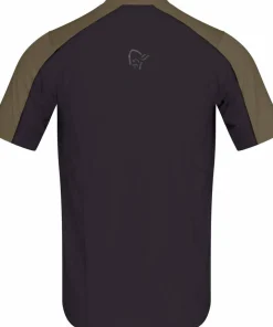 Norrøna Men's Senja Equaliser Lightweight T-Shirt Olive Night