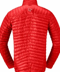 Norrøna Men's Trollveggen Superlight Down Jacket Arednalin Red