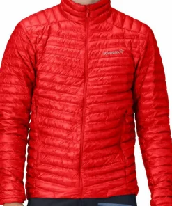Norrøna Men's Trollveggen Superlight Down Jacket Arednalin Red