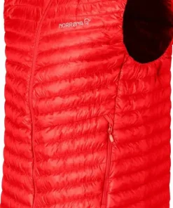 Norrøna Men's Trollveggen Superlight Down Vest Arednalin Red