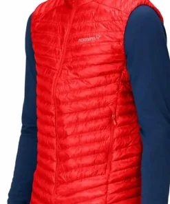Norrøna Men's Trollveggen Superlight Down Vest Arednalin Red