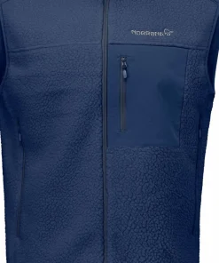 Norrøna Men's Trollveggen Warm3 Vest Indigo Night