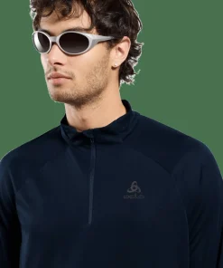 Odlo Men's Mid Layer Essential 1/2 Zip Dark Sapphire