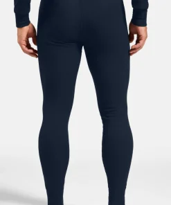 Odlo Men's Odlo Active Warm Base Layer Set Dark Sapphire - Skipper Blue