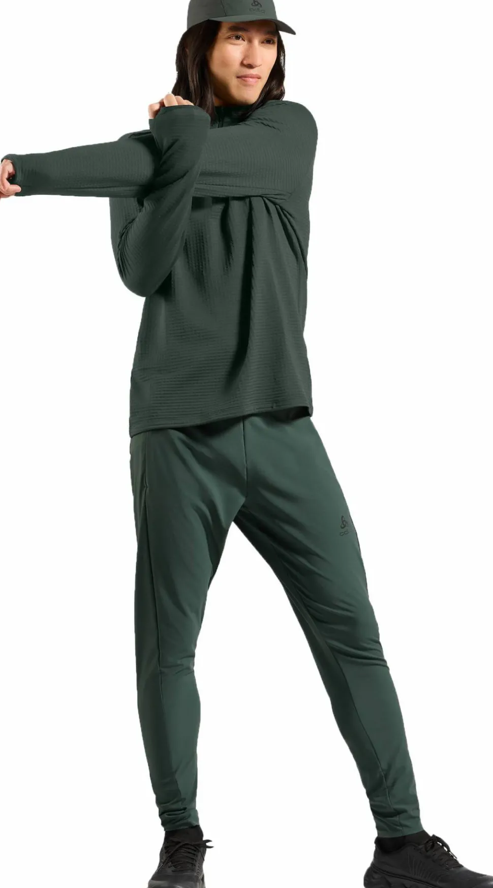Odlo Men's Odlo Essential Thermal Mid Layer 1/2 Zip Urban Chic