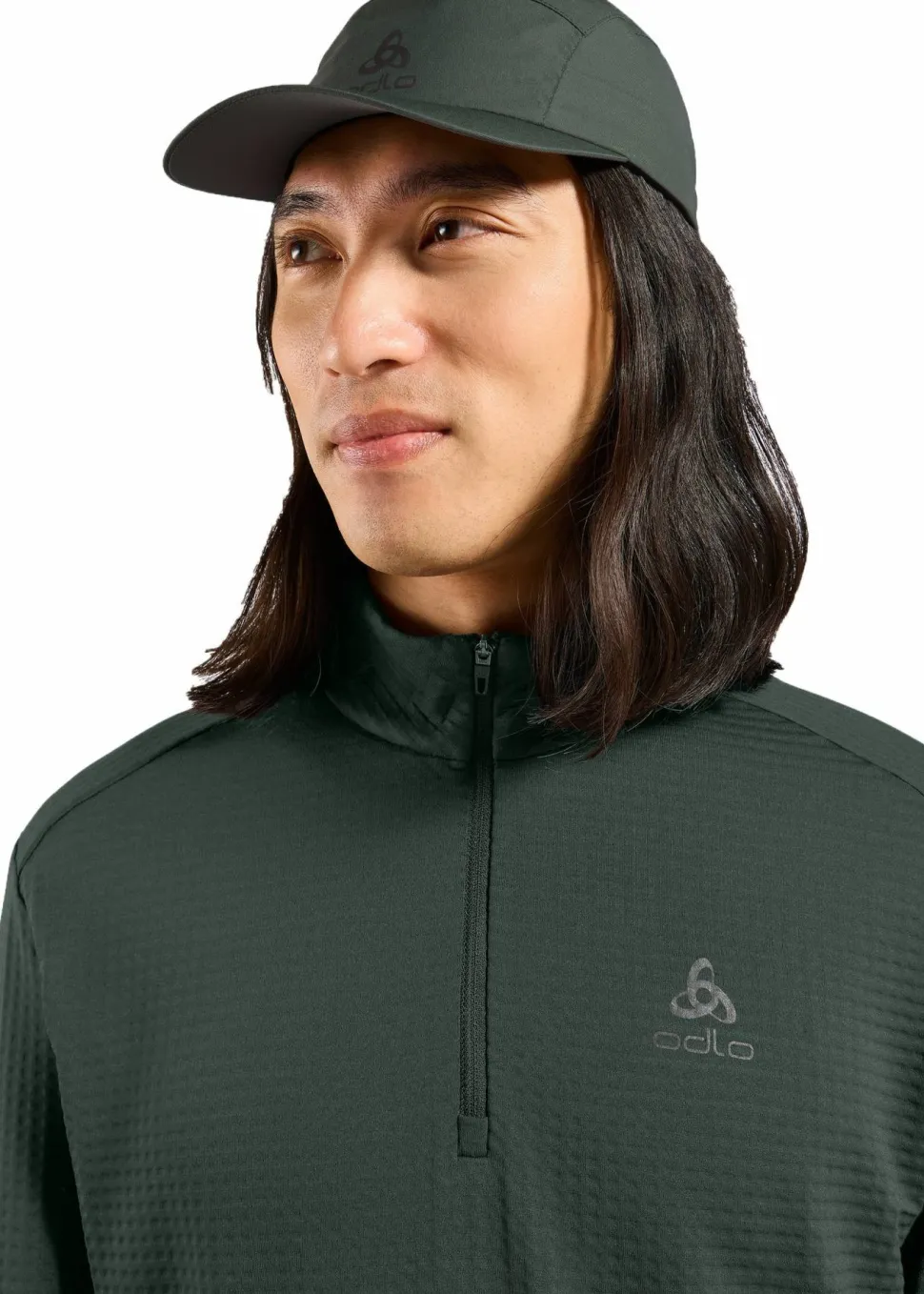 Odlo Men's Odlo Essential Thermal Mid Layer 1/2 Zip Urban Chic