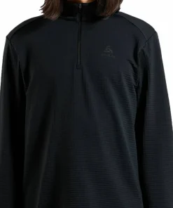 Odlo Men's Odlo Essential Thermal Mid Layer 1/2 Zip Black
