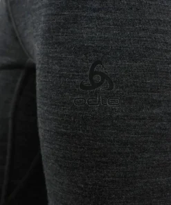 Odlo Men's Performance Wool 150 Base Layer Bottom Dark Grey Melange