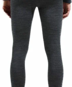 Odlo Men's Performance Wool 150 Base Layer Bottom Dark Grey Melange