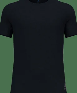 Odlo Men's T-Shirt Crew Neck S/S Essential 365 Black Melange
