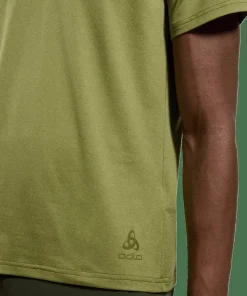 Odlo Men's T-Shirt Crew Neck S/S Essential 365 Guacamole Melange