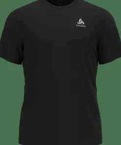 Odlo Men's T-Shirt S/S Crew Neck Essential Flyer Black