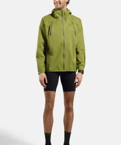 Odlo Men's X-Alp Waterproof Pro Jacket Guacamole