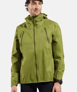 Odlo Men's X-Alp Waterproof Pro Jacket Guacamole