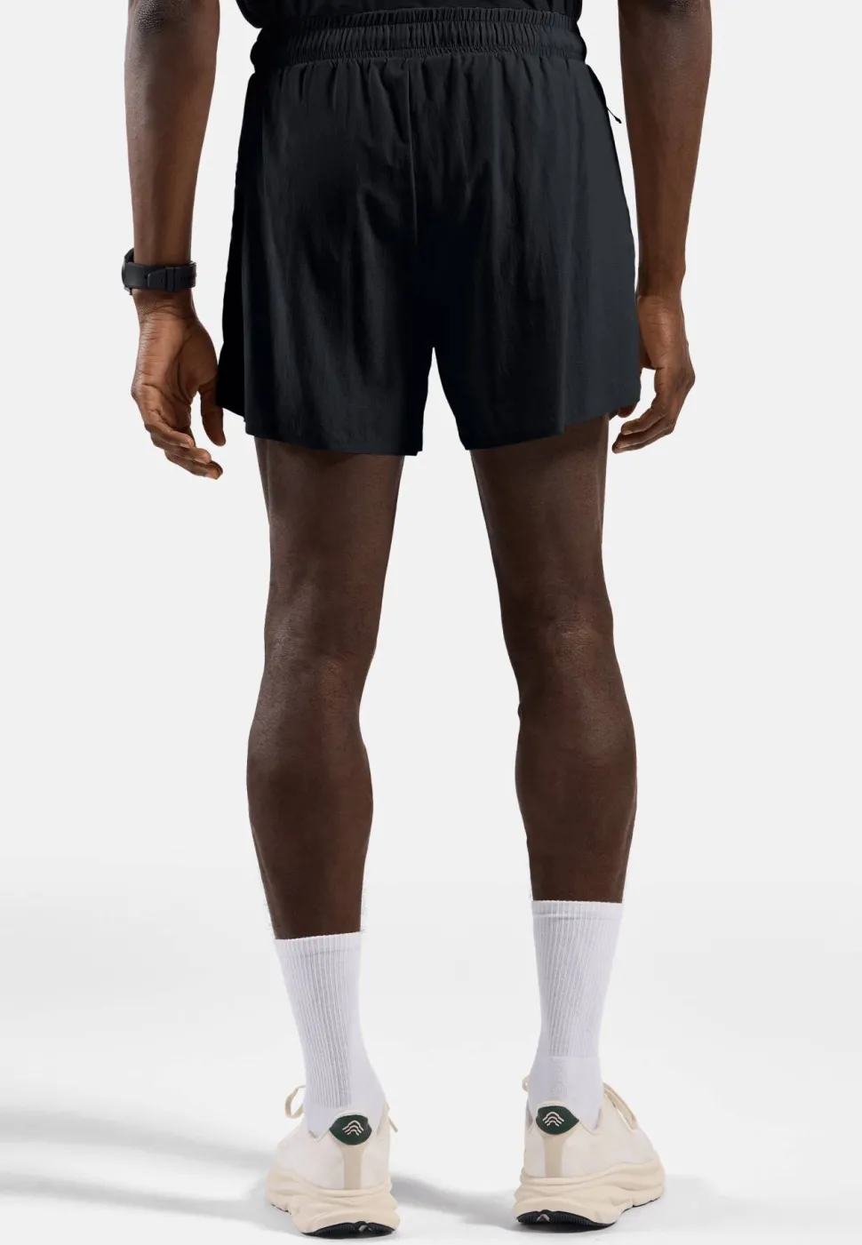 Odlo Men's Zeroweight 5 Inch Short Inner Brief Black