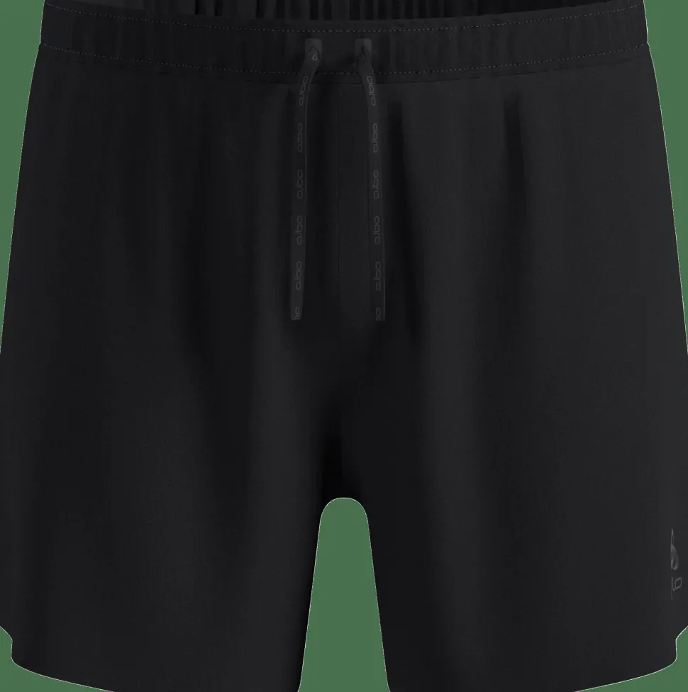 Odlo Men's Zeroweight 5 Inch Short Inner Brief Black