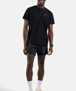 Odlo Men's Zeroweight 5 Inch Short Inner Brief Black