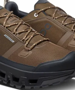 On Men's Cloudrock Low Waterproof Earth/Black