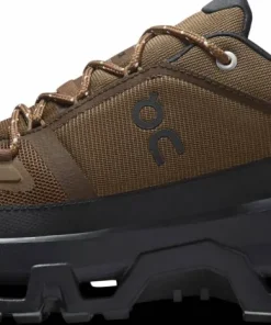 On Men's Cloudrock Low Waterproof Earth/Black