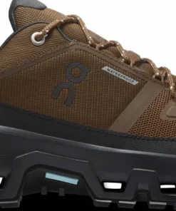 On Men's Cloudrock Low Waterproof Earth/Black