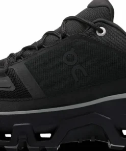 On Men's Cloudrock Low Waterproof Black/Black