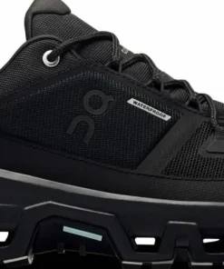 On Men's Cloudrock Low Waterproof Black/Black